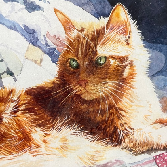 Wrebbit Perfalock “Fluffy on Quilt” 1000 pc Puzzle - Picture 3 of 16